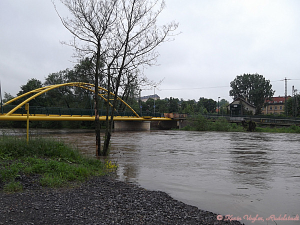 Hochwasser in Rudolstadt